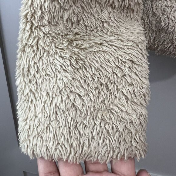 Patagonia Jacket Los Gatos Fleece Women's M Beige Tan Cozy Zip Outdoor Warm - Picture 6 of 13